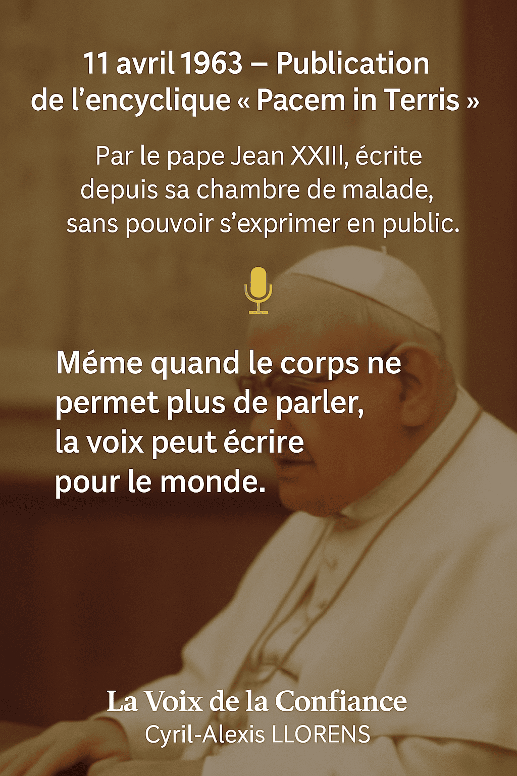 11 Avril - La Voix Enfermée